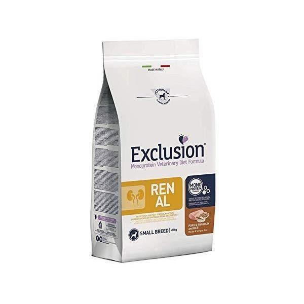 Exclusion Diet Renal Maiale e Small Breed 2kg Exclusion Diet Renal Maiale e Small Breed 2kg